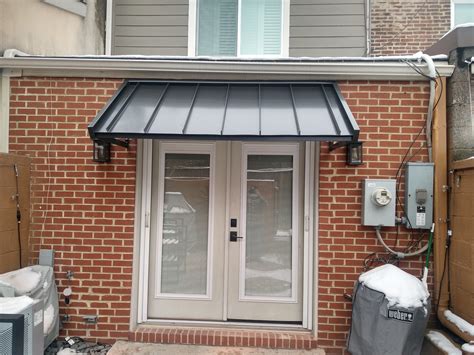 metal door awnings near me